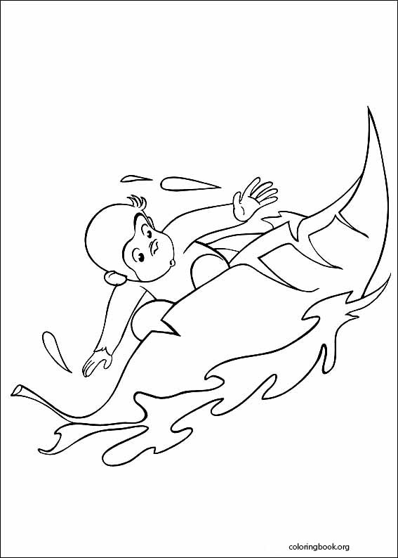 Curious George coloring page (061)
