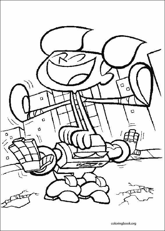 Dexter's Laboratory coloring page (007)