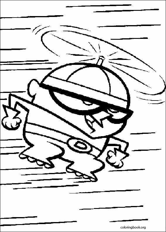 Dexter's Laboratory coloring page (015)