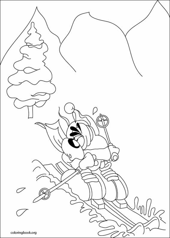 Diddl coloring page (007)