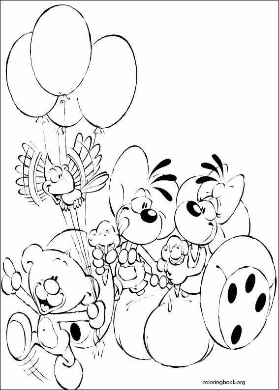 Diddl coloring page (013)
