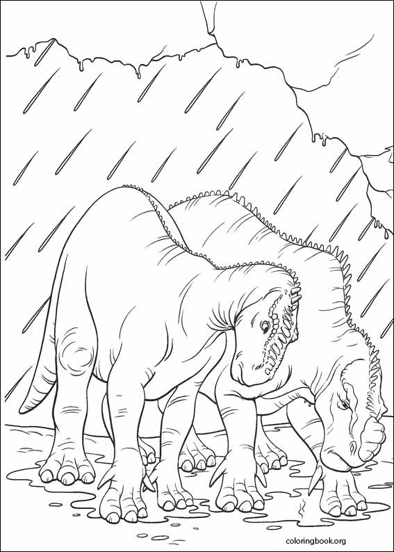 Dinosaur coloring page (037)