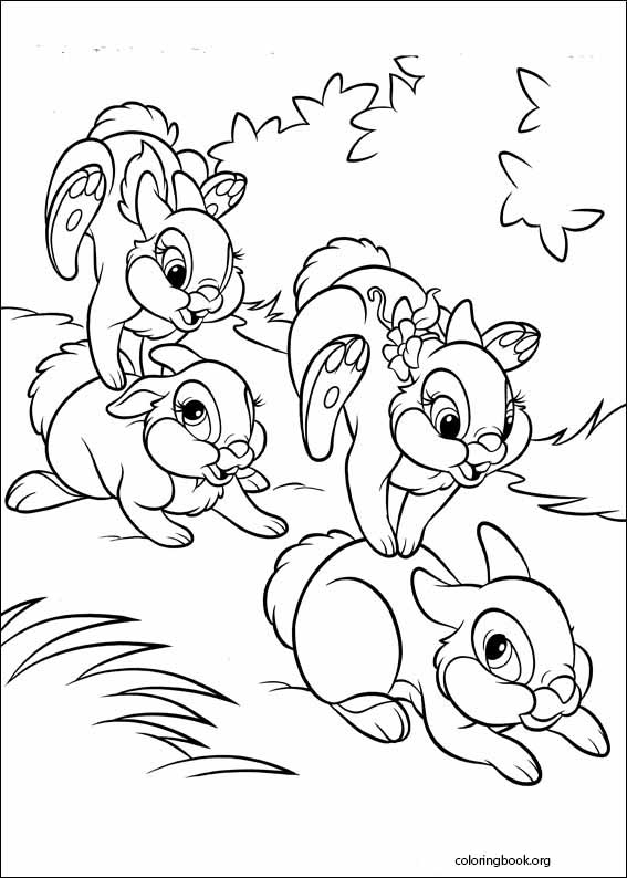 Disney Bunnies coloring page (001)