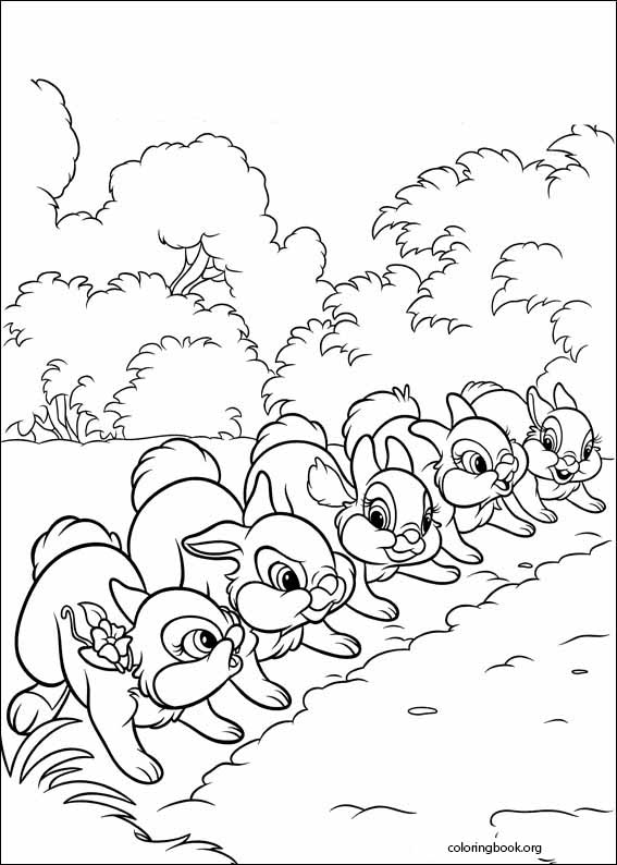 Disney Bunnies coloring page (003)