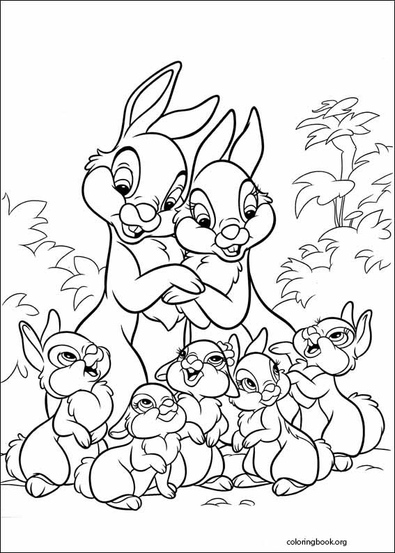 Disney Bunnies coloring page (011)