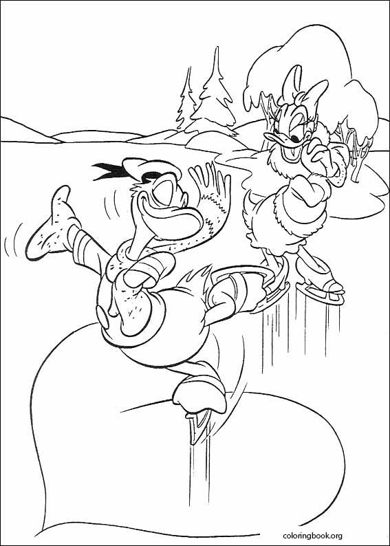Donald Duck coloring page (143)