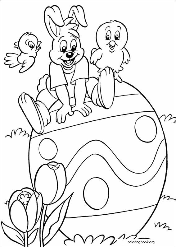 Easter coloring page (004)