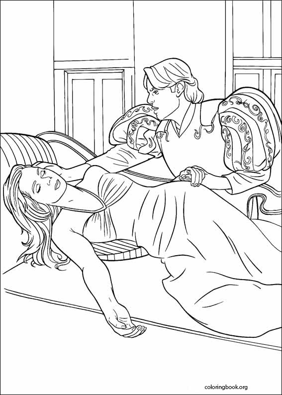 Enchanted coloring page (005)