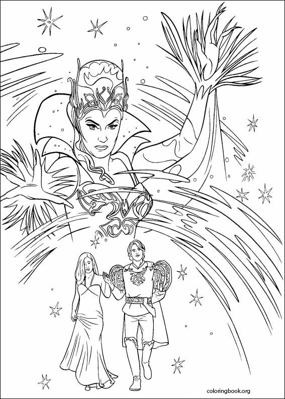 Enchanted coloring page (006)