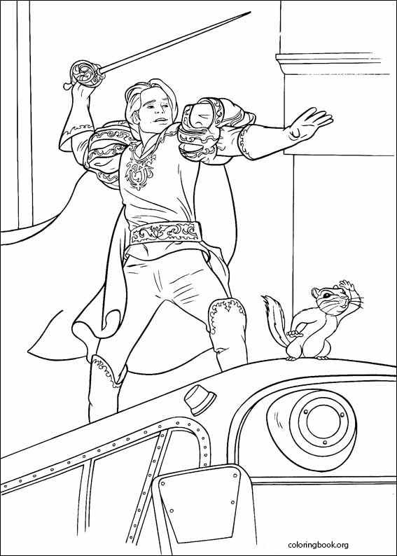 Enchanted coloring page (013)