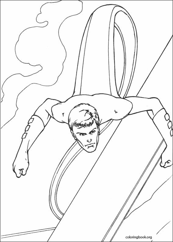 Fantastic Four coloring page (037)