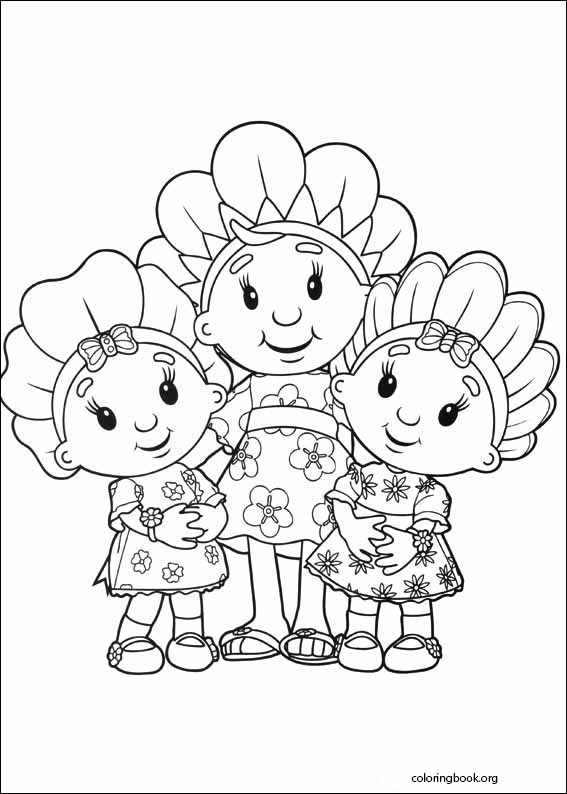 Fifi And The Flowertots coloring page (002)