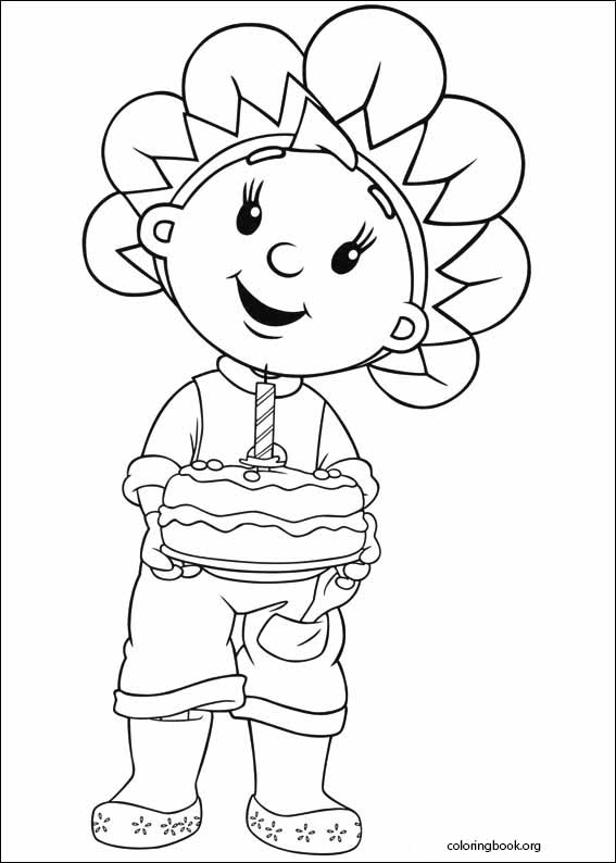 Fifi And The Flowertots coloring page (027)