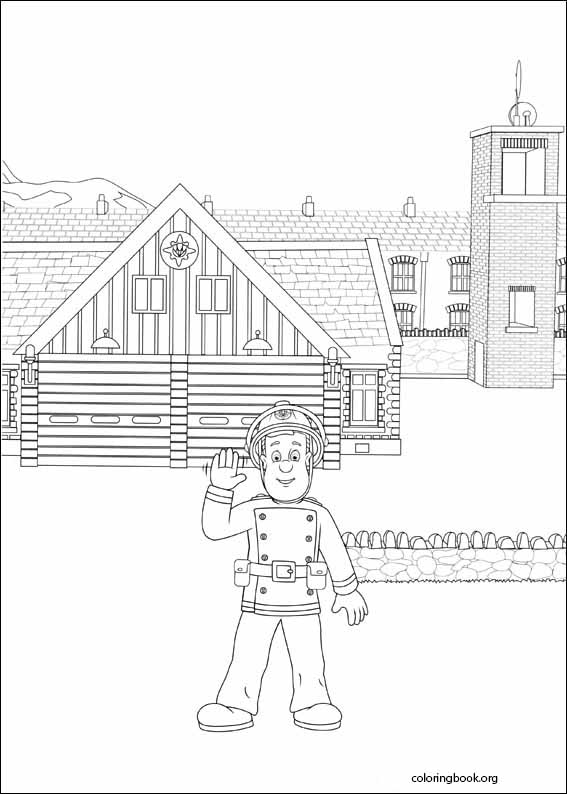 Fireman Sam coloring page (005)