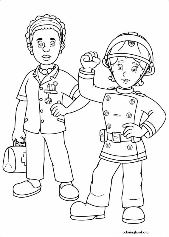 Fireman Sam coloring page (009)