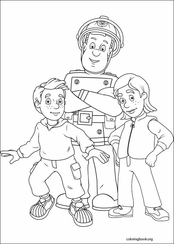 Fireman Sam coloring page (010)