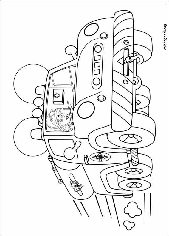 Fireman Sam coloring page (012)
