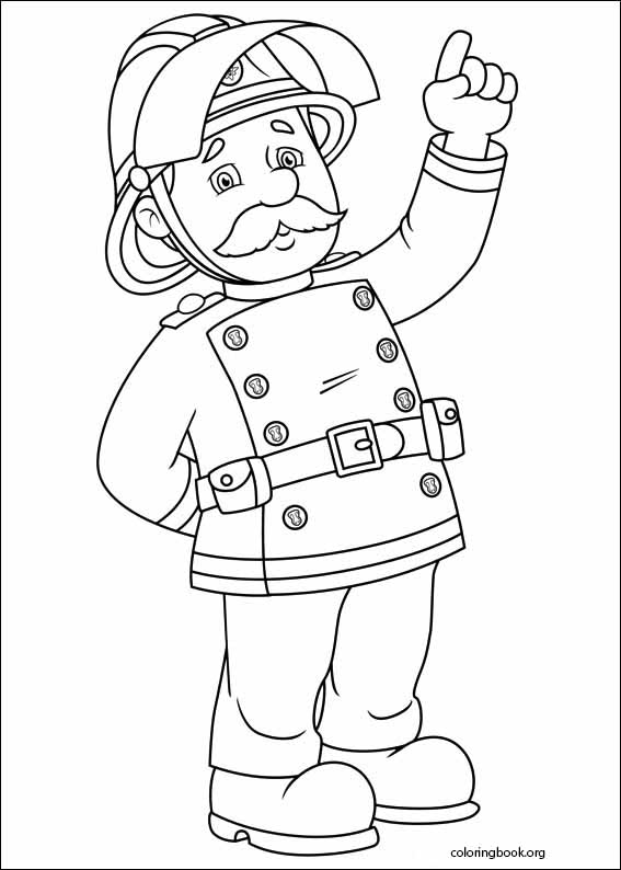 Fireman Sam coloring page (013)