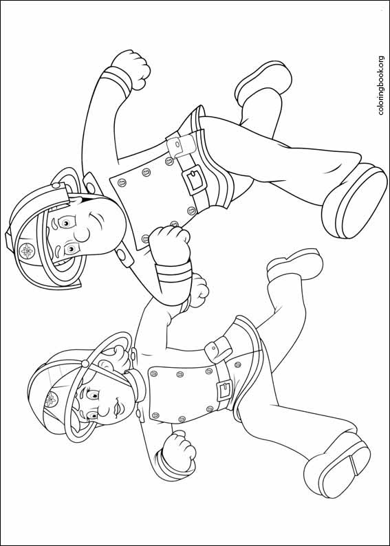 Fireman Sam coloring page (016)