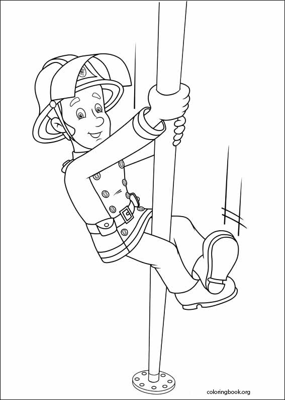 Fireman Sam coloring page (021)