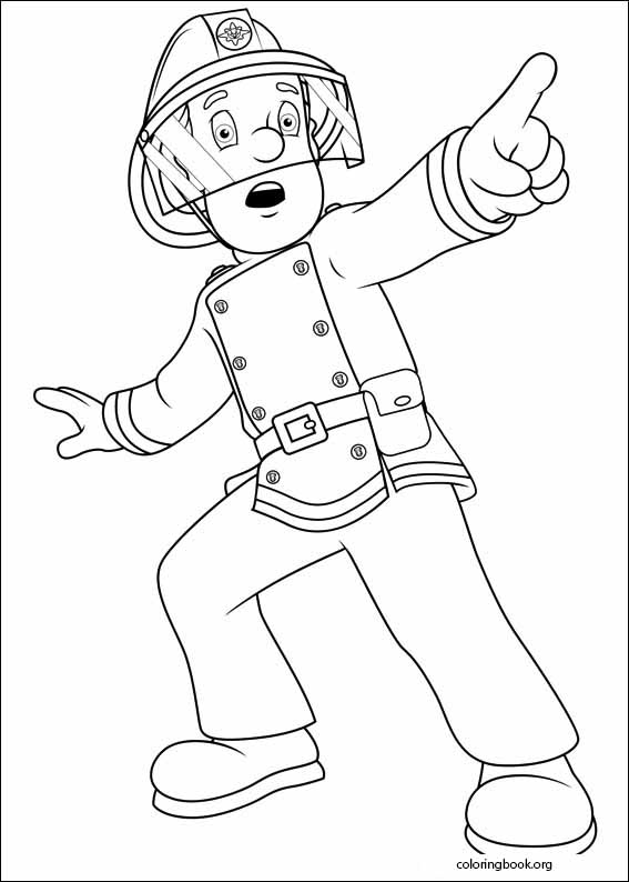 Fireman Sam coloring page (022)