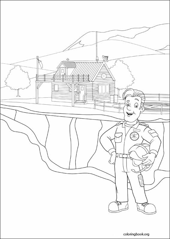 Fireman Sam coloring page (024)