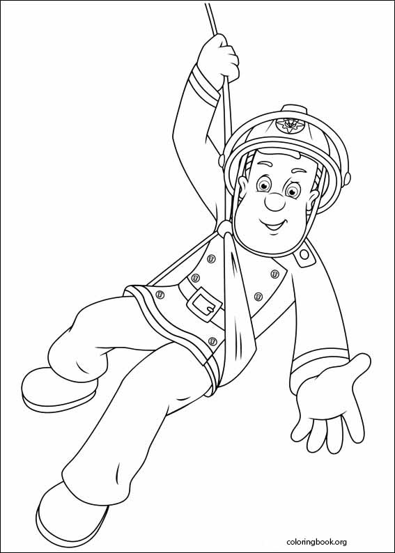 Fireman Sam coloring page (026)