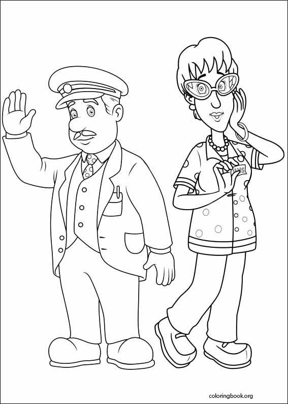 Fireman Sam coloring page (027)