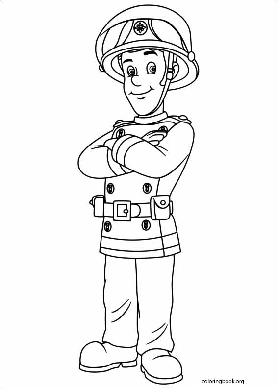 Fireman Sam coloring page (030)