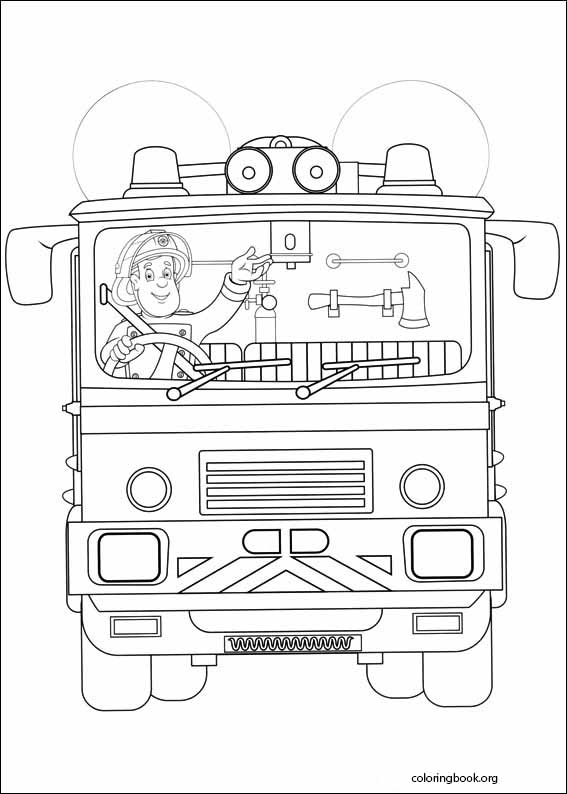 Fireman Sam coloring page (033)