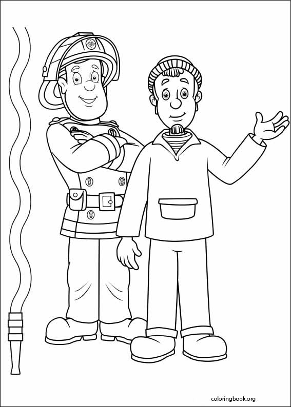 Fireman Sam coloring page (036)