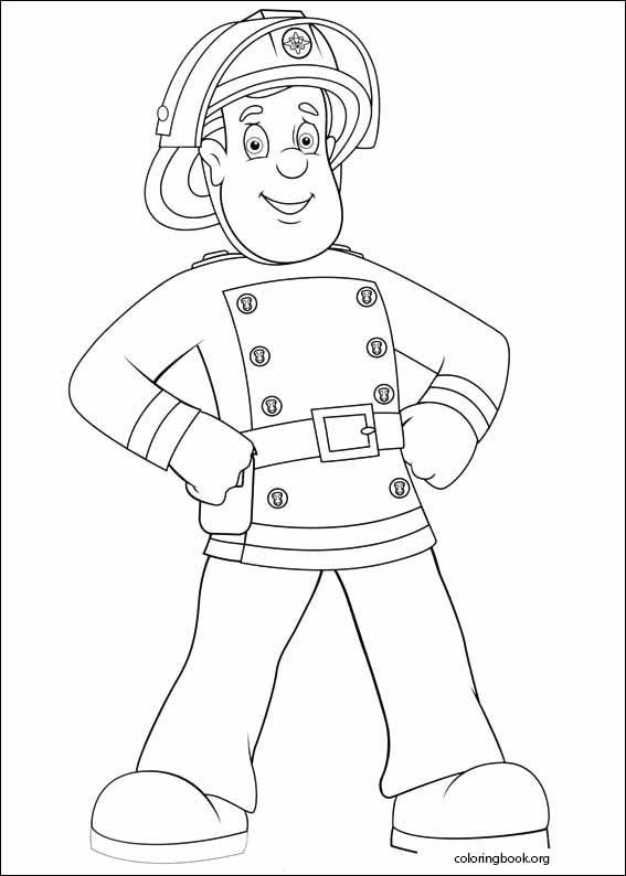 Fireman Sam coloring page (038)