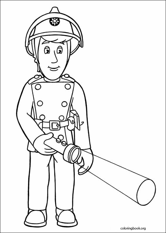 Fireman Sam coloring page (043)
