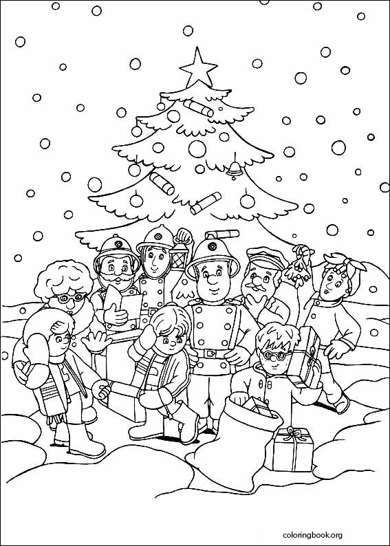 Fireman Sam coloring page (045)