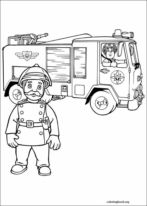 Fireman Sam coloring page (048)