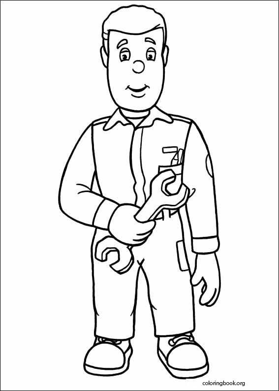 Fireman Sam coloring page (051)