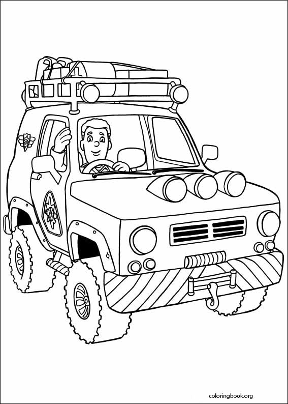 Fireman Sam coloring page (053)