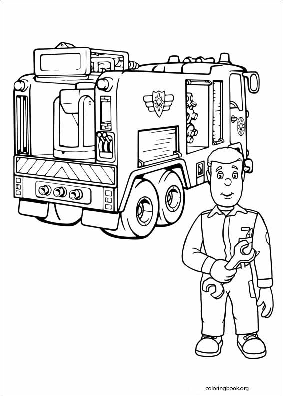 Fireman Sam coloring page (054)