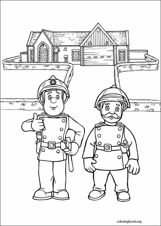 Fireman Sam coloring page (058)