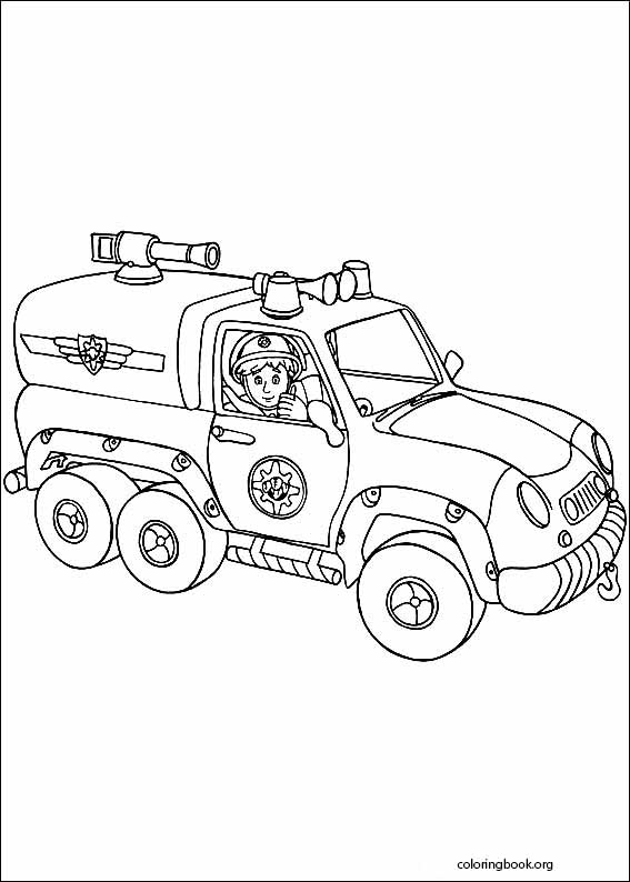 Fireman Sam coloring page (059)