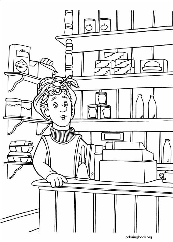 Fireman Sam coloring page (061)