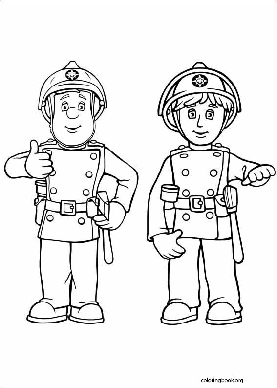 Fireman Sam coloring page (066)