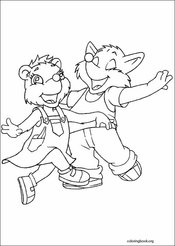 Forest Friends coloring page (004)