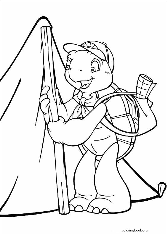 Franklin coloring page (003)