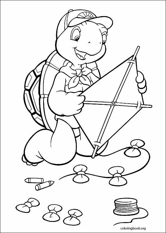 Franklin coloring page (004)