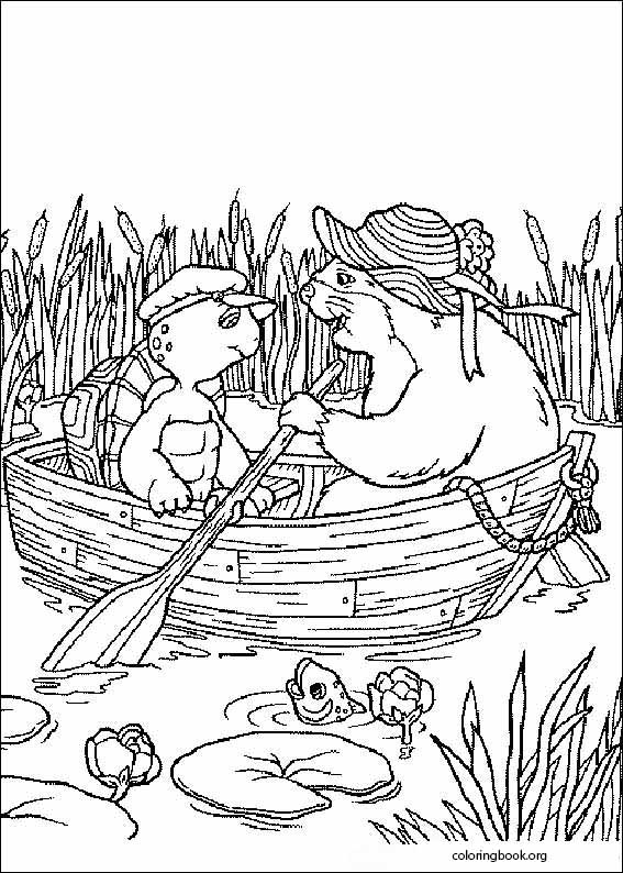 Franklin coloring page (014)