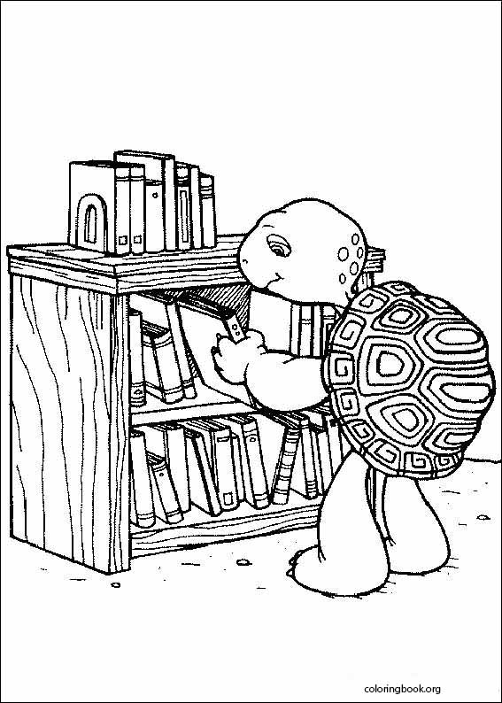 Franklin coloring page (018)