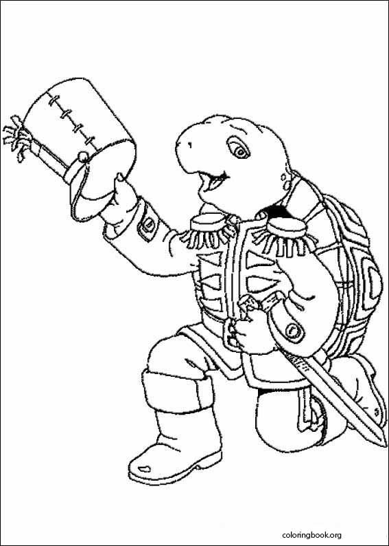 Franklin coloring page (019)