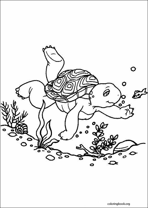 Franklin coloring page (021)