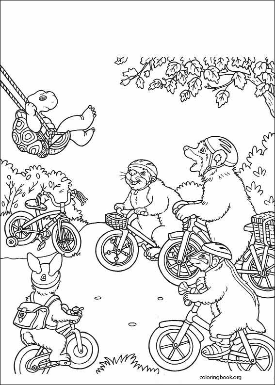 Franklin coloring page (028)